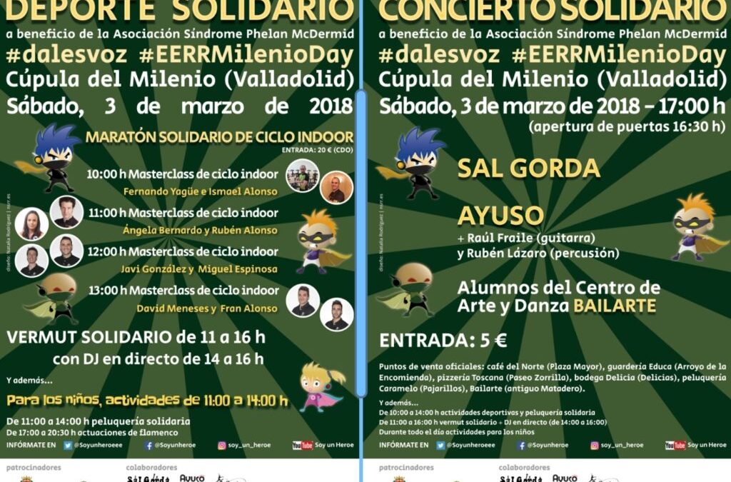 II Jornada solidaria #EERRMilenioday ( Valladolid)