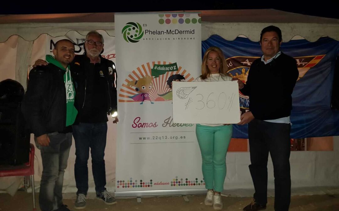 Desafío solidario del Club Moto Pincia en Valladolid