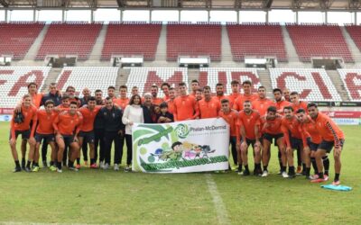 El Real Murcia Club de Fútbol se vuelca con Mario