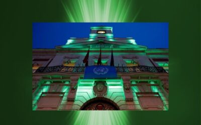La Comunidad de Madrid ilumina la Real Casa de Correos de color verde con motivo del Día Internacional del Síndrome Phelan-McDermid