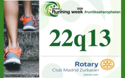 Agradecimiento a Rotary Club Madrid Zurbarán