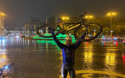 El reto solidario ‘Kilómetros por una Buena Causa’ recorre en bici los 625 kilómetros que unen las ciudades de Barcelona y Madrid