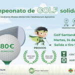 Campeonato solidario de golf