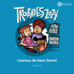 Presentación Viure amb Phelan en la jornada Trobades de Llocnou de Sant Jeroni