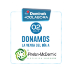 Inauguración solidaria de Domino's Pizza en Madrid