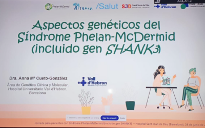 I Encuentro para familias con síndrome de Phelan-McDermid en Hospital Sant Joan de Déu