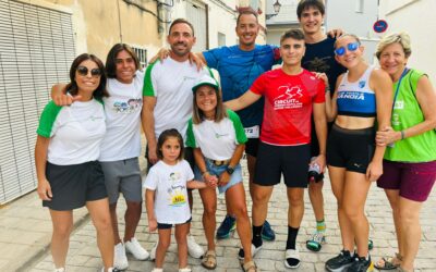 Colaboramos como voluntarios en una carrera en Ador (Valencia)