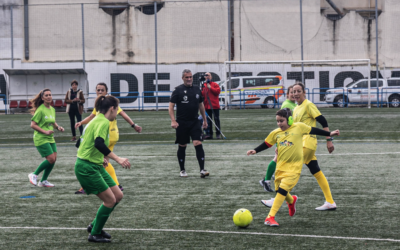 Partido de fútbol benéfico en Andújar (Jaén)