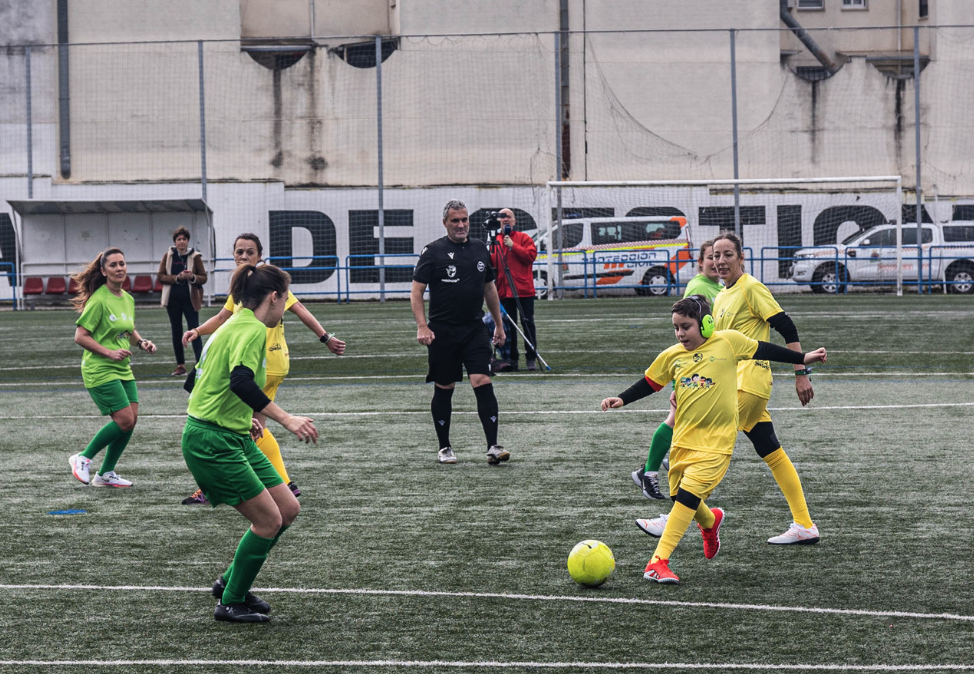 Partido de fútbol benéfico en Andújar (Jaén)