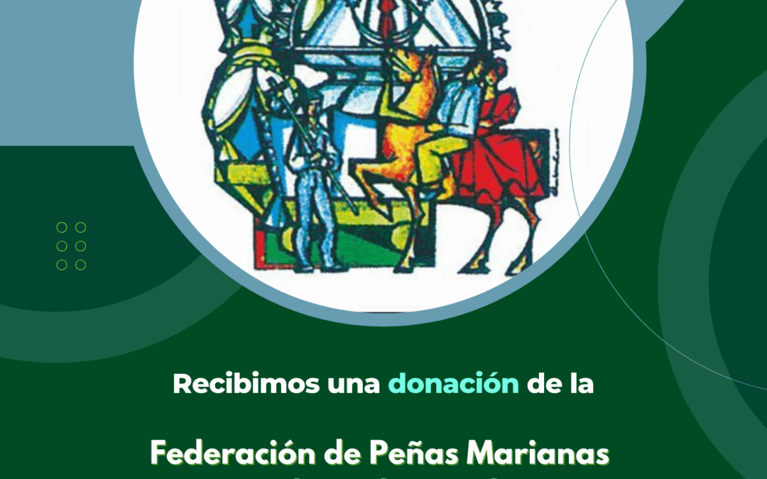 Donación de La Federación de Peñas Marianas y Romeras de Andújar “El Camarín”
