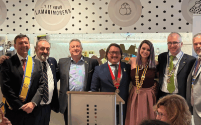 Representación de la ASPM en el Rotary Club Molina de Segura