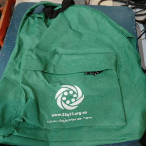 MOCHILA VERDE PEQUEÑA