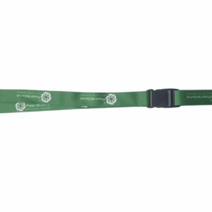 Lanyard verde con logo ASPM