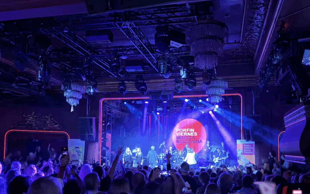 Concierto solidario en Barcelona de PorFinViernes