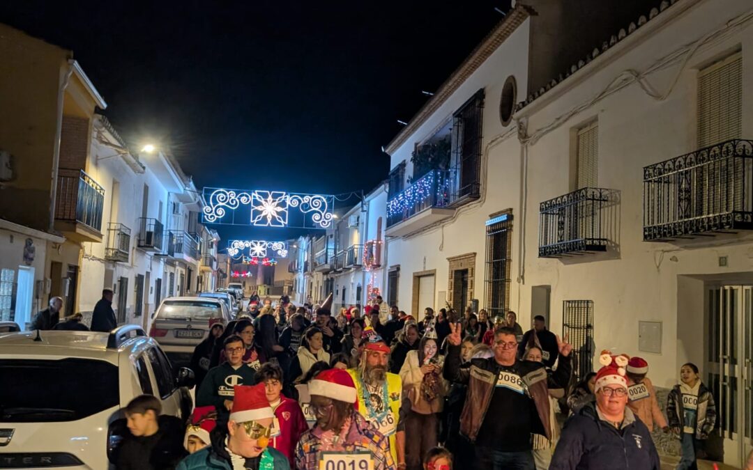 Marcha solidaria en Cazalilla (Jaén)