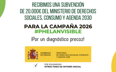 Recibimos una subvención para la campaña #PhelanVisible