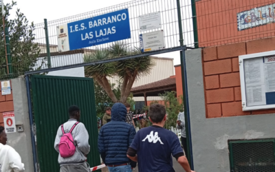 Carrera solidaria en el IES Barranco Las Lajas