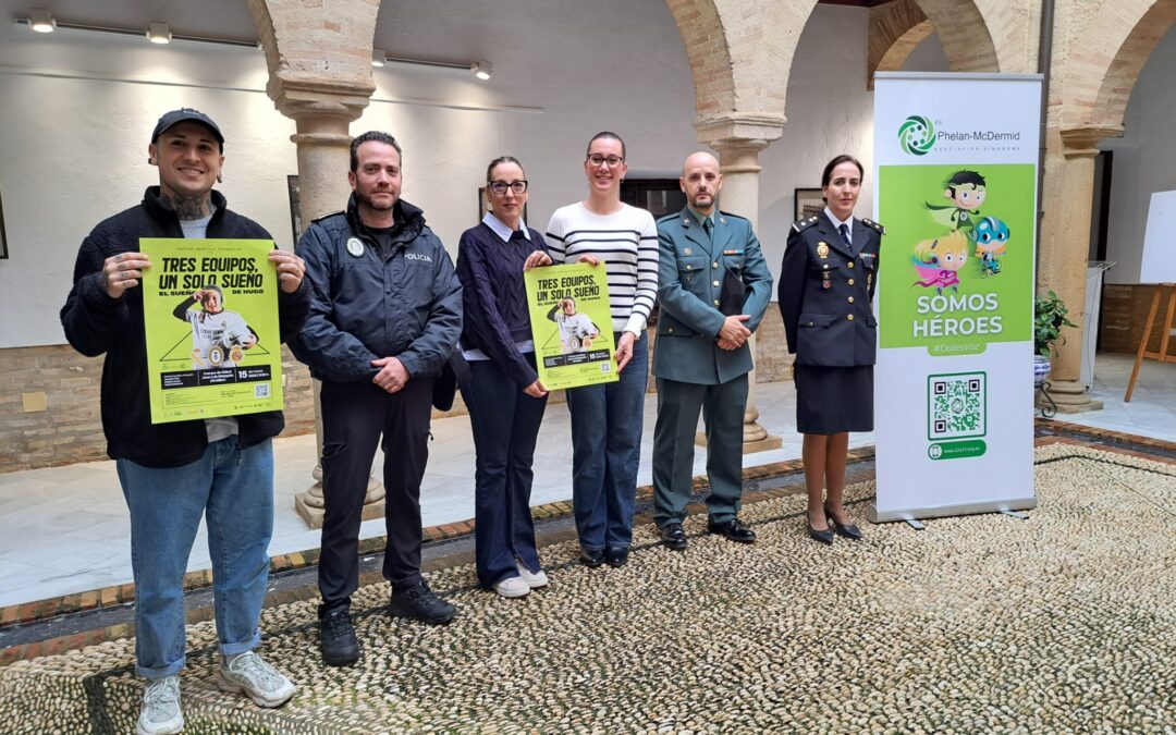 Rueda de prensa en Andújar por el partido solidario de marzo