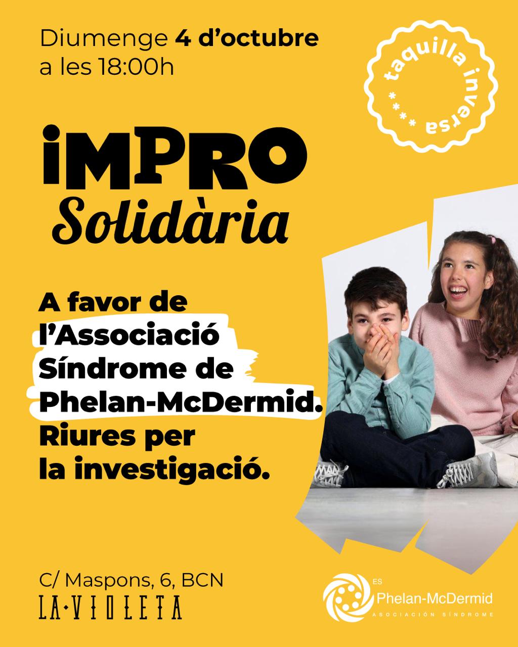 Impro solidaria en Barcelona