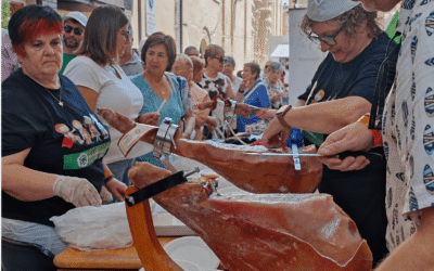 Jamonada en Mas de las Matas