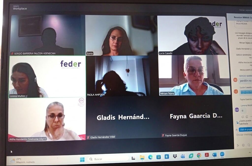 Reunión del Movimiento Asociativo de FEDER en Canarias