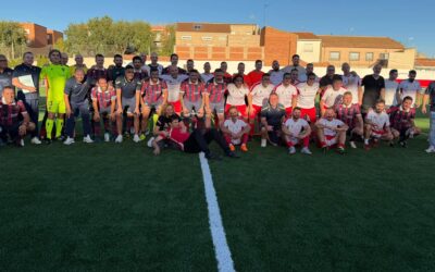 Partido benéfico de fútbol en Pantoja