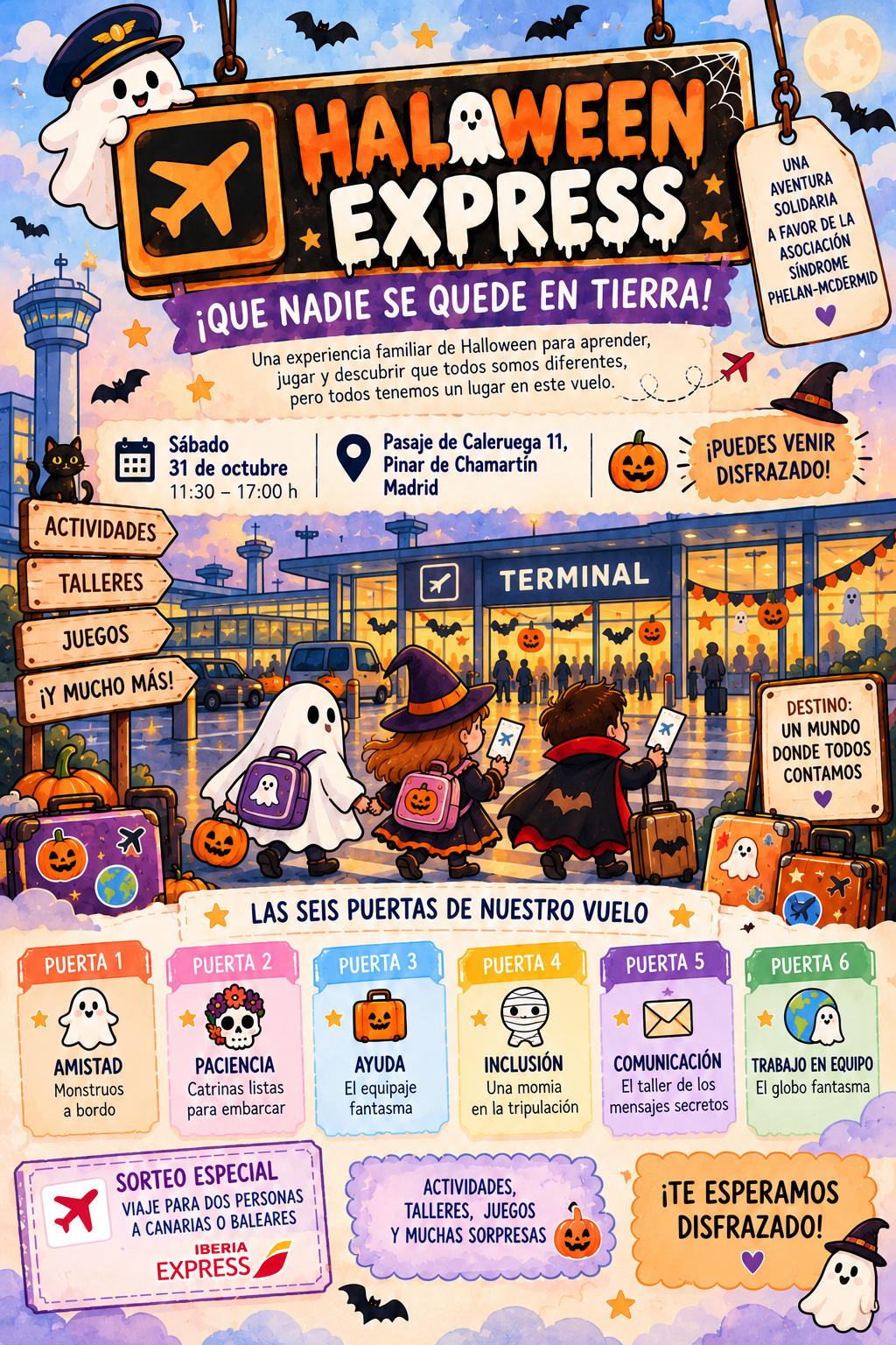 Halloween Express: ¡que nadie se quede en tierra!