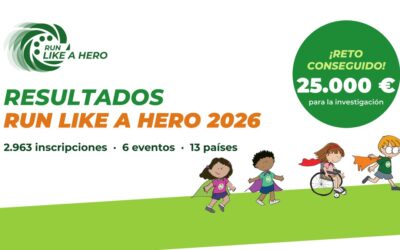 Run Like a Hero 2026 logra  25.000 euros para la investigación